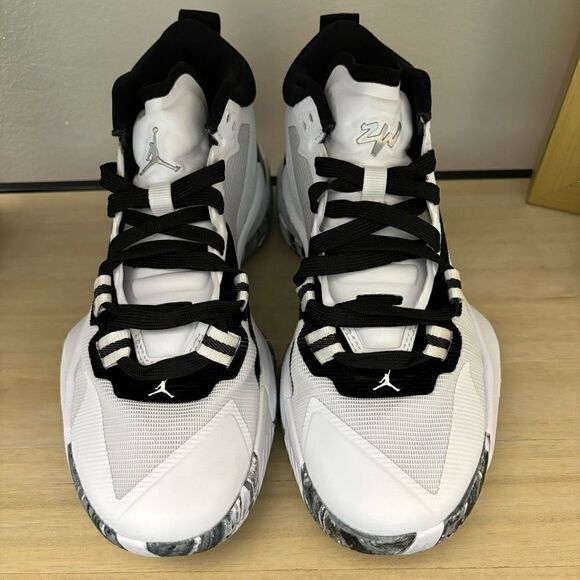 Nike Air Jordan Zion Williamson 1 Tb White Black Oreo Dc4208-100 size 4.5 new - Picture 14 of 14